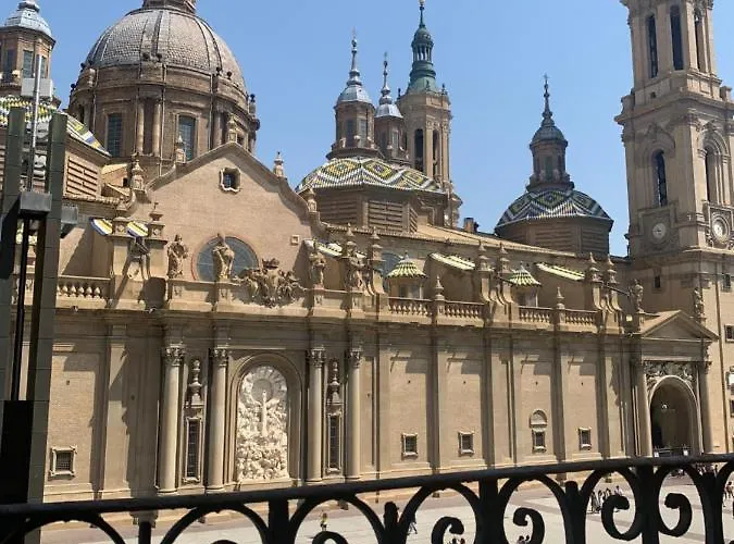 Vtz El Balcón A La Basílica V - Vistas Inmejorables A La Basílica Del Pilar! Apartamento Zaragoza